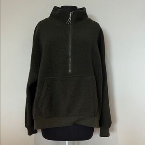 Dunnes dark green fleece